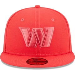 Washington Commanders New Era Color Pack Brights 59FIFTY Fitted Hat - Red Hats