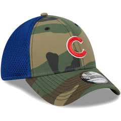 Chicago Cubs New Era Team Neo 39THIRTY Flex Hat - Camo Hats