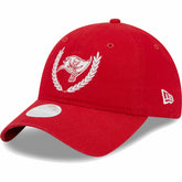 Tampa Bay Buccaneers New Era Women's Leaves 9TWENTY Adjustable Hat - Red Hats