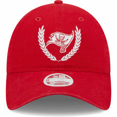 Tampa Bay Buccaneers New Era Women's Leaves 9TWENTY Adjustable Hat - Red Hats