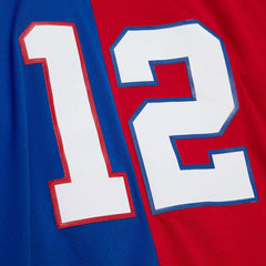 Jim Kelly Buffalo Bills 1990 Split Legacy Replica Jersey - Royal/Red Jerseys