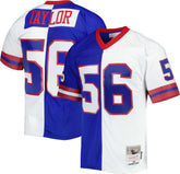 Lawrence Taylor New York Giants 1986 Split Legacy Replica Jersey - Royal/White Jerseys