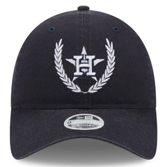 Houston Astros New Era Women's Leaves 9TWENTY Adjustable Hat - Navy Hats