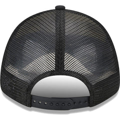 Brooklyn Nets Stripes 9FORTY Trucker Snapback Hat Black - New Era