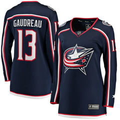 Johnny Gaudreau Columbus Blue Jackets Fanatics Women's Breakaway Player Jersey - Navy | US 5006125