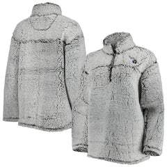 Tennessee Titans G-III 4Her by Carl Banks Women's Sherpa Quarter-Zip Jacket - Gray Jackets