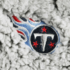 Tennessee Titans G-III 4Her by Carl Banks Women's Sherpa Quarter-Zip Jacket - Gray Jackets