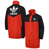 Manchester United Originals Hoodie Full-Zip Bench Jacket Red/Black - Adidas outlet