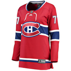 Kirby Dach Montreal Canadiens Fanatics Women's Home Breakaway Player Jersey - Red | US 5010809