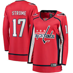 Dylan Strome Washington Capitals Fanatics Women's Home Breakaway Player Jersey - Red | US 5010816