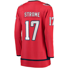 Dylan Strome Washington Capitals Fanatics Women's Home Breakaway Player Jersey - Red | US 5010816