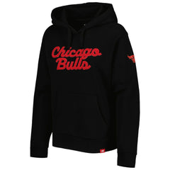 Chicago Bulls Sportiqe Women's Leona Ava Fleece Tri-Blend Pullover Hoodie Black outlet