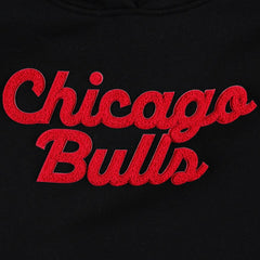 Chicago Bulls Sportiqe Women's Leona Ava Fleece Tri-Blend Pullover Hoodie Black outlet