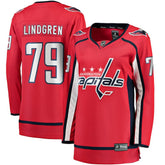 Charlie Lindgren Washington Capitals Fanatics Women's Home Breakaway Player Jersey - Red | US 5012243