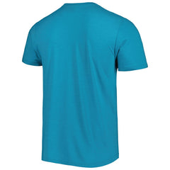 Miami Dolphins Homage Stadium Tri-Blend T-Shirt - Aqua T-shirts