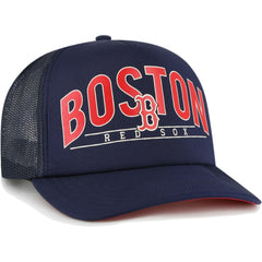 Boston Red Sox '47 Backhaul Foam Trucker Snapback Hat - Navy Hats
