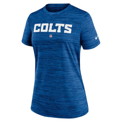 Indianapolis Colts Women's Sideline Velocity Performance T-Shirt - Royal T-shirts