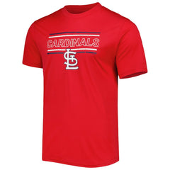 St. Louis Cardinals Concepts Sport Badge Top & Pants Sleep Set - Red/Navy Tops