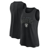 Las Vegas Raiders Women's Classic Rhine Tank Top - Black Tops