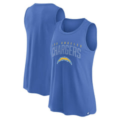 Los Angeles Chargers Women's Classic Rhine Tank Top - Powder Blue Tops