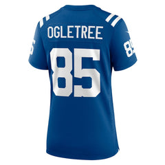 Andrew Ogletree Indianapolis Colts Women's Player Game Jersey - Royal Jerseys