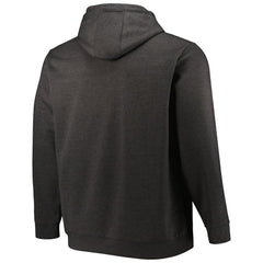 Tampa Bay Lightning Fanatics Big & Tall Dynasty Pullover Hoodie - Heather Charcoal | US 5017821
