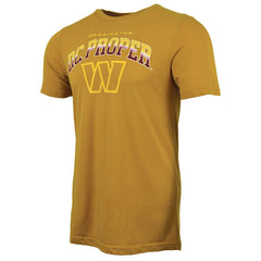 Washington Commanders DC PROPER District of Champions T-Shirt - Gold T-shirts