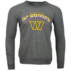 Washington Commanders DC PROPER Signature Raglan Vintage Pullover Sweatshirt - Heather Gray Pullover