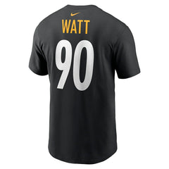 T.J. Watt Pittsburgh Steelers Player Name & Number T-Shirt - Black T-shirts