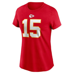 Patrick Mahomes Kansas City Chiefs Women's Player Name & Number T-Shirt - Red T-shirts