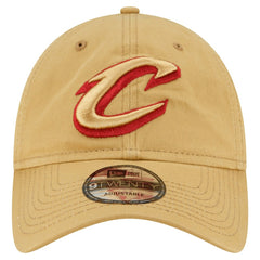 Cleveland Cavaliers Team 2.0 9TWENTY Adjustable Hat Tan - New Era