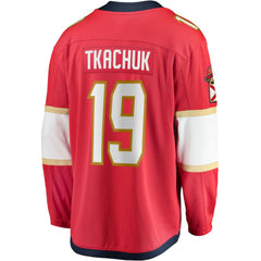 Matthew Tkachuk Florida Panthers Fanatics Home Breakaway Player Jersey - Red | US 5021645