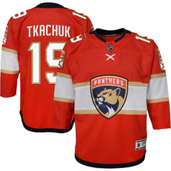 Matthew Tkachuk Florida Panthers Youth Home Premier Player Jersey - Red | US 5021932