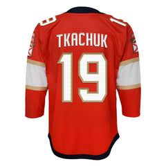 Matthew Tkachuk Florida Panthers Youth Home Premier Player Jersey - Red | US 5021932