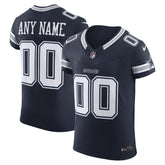 Dallas Cowboys Vapor F.U.S.E. Elite Custom Jersey - Navy Jerseys
