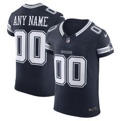 Dallas Cowboys Vapor F.U.S.E. Elite Custom Jersey - Navy Jerseys