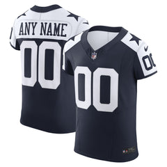 Dallas Cowboys Vapor F.U.S.E. Elite Custom Jersey - Navy Jerseys