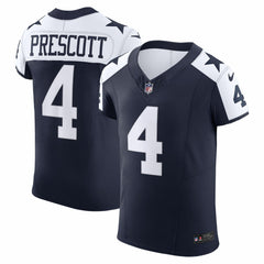 Dak Prescott Dallas Cowboys Alternate Vapor F.U.S.E. Elite Jersey - Navy Jerseys
