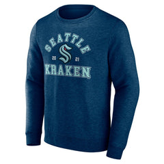 Seattle Kraken Fanatics Classic Arch Pullover Sweatshirt - Navy | US 5022441