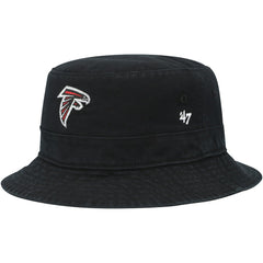 Atlanta Falcons '47 Primary Bucket Hat - Black Hats