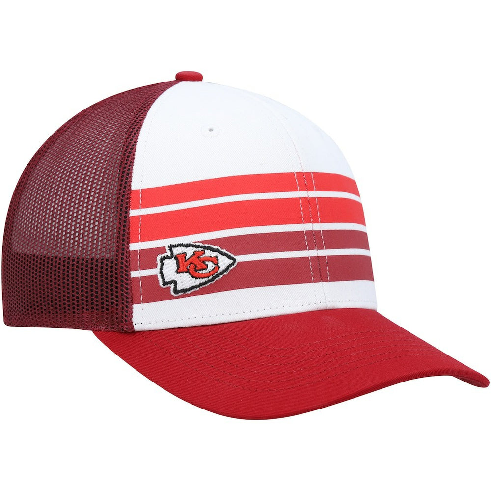 Kansas City Chiefs '47 Youth Cove Trucker Snapback Hat - White/Red Hats