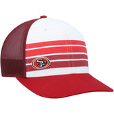 San Francisco 49ers '47 Youth Cove Trucker Snapback Hat - White/Scarlet Hats