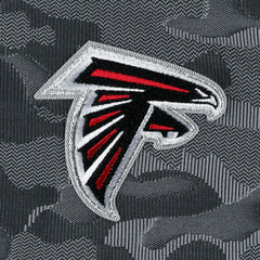 Atlanta Falcons Antigua Brigade Quarter-Zip Sweatshirt - Black Sweatshirts