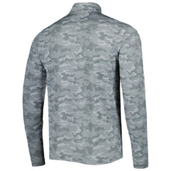 Buffalo Bills Antigua Brigade Throwback Quarter-Zip Top - Gray Tops