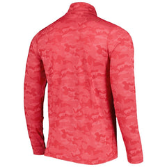 Kansas City Chiefs Antigua Brigade Quarter-Zip Sweatshirt - Red Sweatshirts