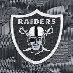 Las Vegas Raiders Antigua Brigade Quarter-Zip Sweatshirt - Black Sweatshirts