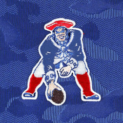 New England Patriots Antigua Brigade Throwback Quarter-Zip Top - Royal Tops