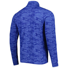 Seattle Seahawks Antigua Brigade Throwback Quarter-Zip Top - Royal Tops