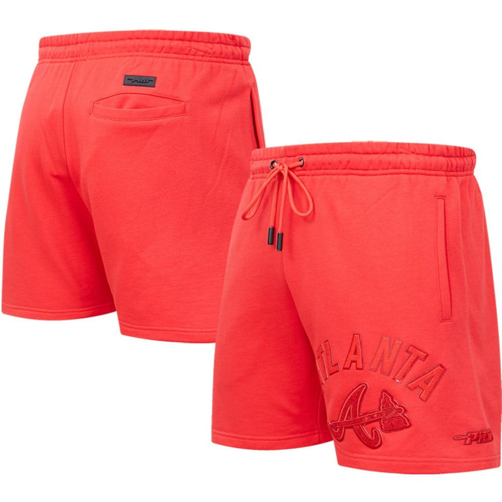 Atlanta Braves Pro Standard Triple Red Classic Shorts Shorts