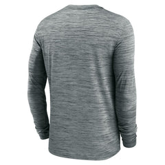 Tennessee Titans Sideline Team Velocity Performance Long Sleeve T-Shirt - Heather Gray T-shirts